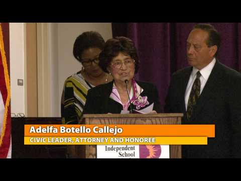 Adelfa Botello Callejo Elementary School Dedication Ceremony