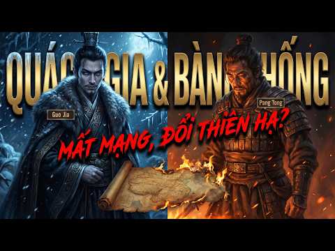 Tại sao TÀO THÁO khóc QUÁCH GIA - LƯU BỊ tiếc BÀNG THỐNG? Sự thật về 2 thiên tài đoản mệnh TAM QUỐC