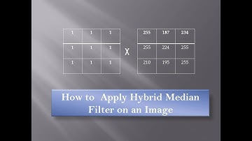 Apply Mean and Median Filter on an Image | Octave/Matlab