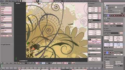 Blender 2.56: GrungeCurves Tutorial Redo (Better Quality)