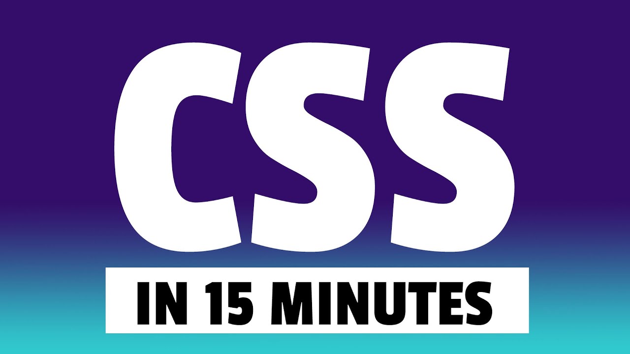 Basic CSS Tutorial in 15 Minutes | Absolute Beginner CSS Crash Course ...