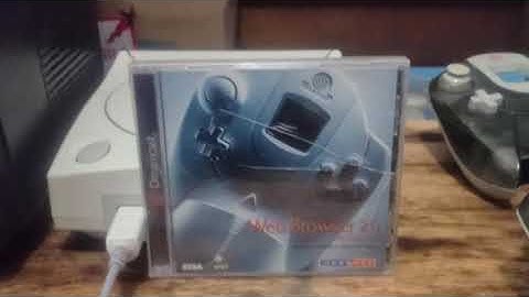 Sega Dreamcast unboxing: Web Browser 2.0 for Sega Dreamcast