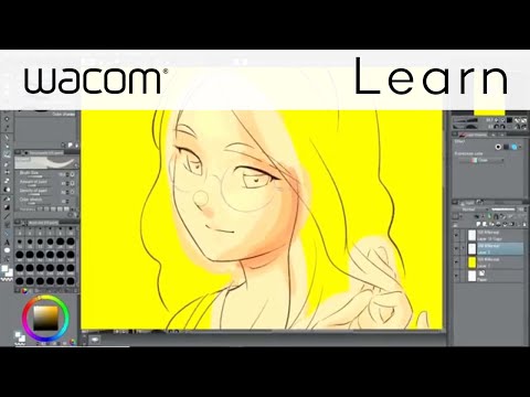 Clip Studio Paint Pro tutorial Part 2-5 | Colouring variations: Mat painting