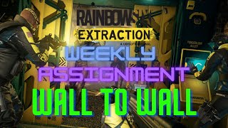 Rainbow Six Extraction - Zofia Wall to Wall Weekly Assignment Gameplay Full HD