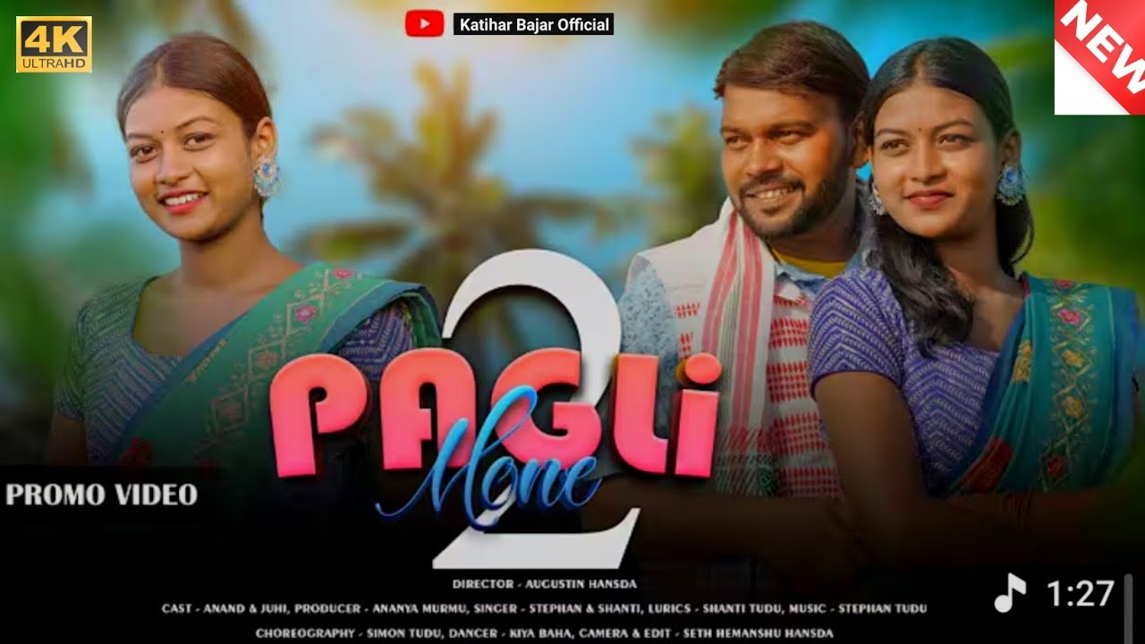 PAGLI MONE 2 // NEW SANTHALI VIDEO 2026 // STEPHAN TUDU & SHANTI TUDU & JUHI PAURIYA 💐VIJAY HEMBROM 