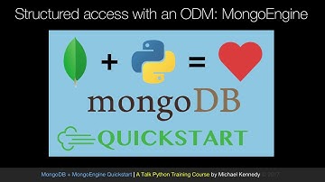MongoDB and Python Quickstart (1/21): How ODMs work