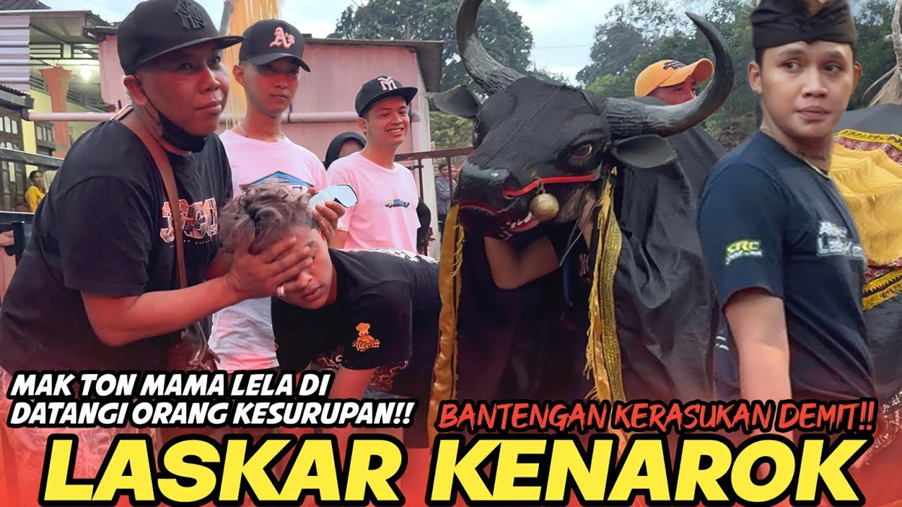 MAK TON MAMA LELA DI DATANGI DEMIT BANTENGAN LASKAR KENAROK DI DUSUN GLENDANGAN!!