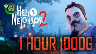 Hello Neighbor 2 | All Achievements in 1 Hour Guide - [Xbox Game Pass] - Easy 1000G