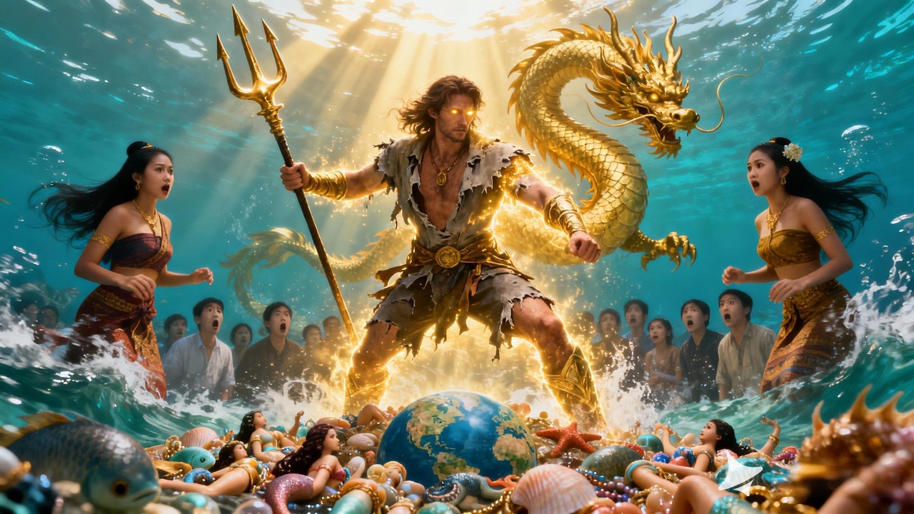 Swept away by a wave, a salvage worker awakens an ancient power—the might of the Ocean.