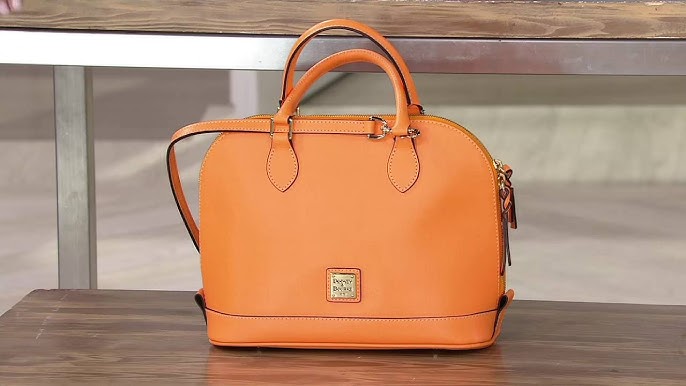 Dooney & Bourke Saffiano Leather Zip Zip Satchel with Jane Treacy