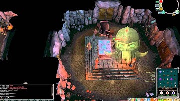 Looting barrows chest, level 57 pure. 1 def, 13 pray 82 mage