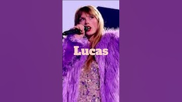 Sing along if someone you know is named this! #taylorswift #erastour #redtv #reputation