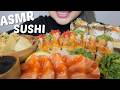 ASMR *SUSHI Aburi Beef Oshi, Red Dragon Roll with Spicy Salmon Sashimi, and Agedashi Tofu | N.E