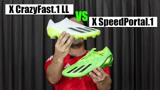 [Review] อาดิดาส X CrazyFast.1 Laceless เปรียบเทียบกับ X Speedportal.1 แตกต่างกันยังไง? #adidas