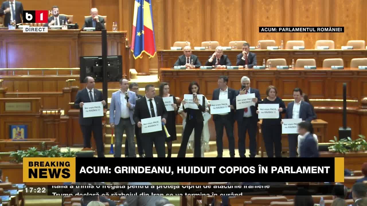GRINDEANU-SIMION,SCANDAL ÎN PARLAMENT/SIMION,SUSȚINĂTOR SUA,ȚIPĂ CĂ VIN AMERICANII/GRINDEANU,HUIDUIT