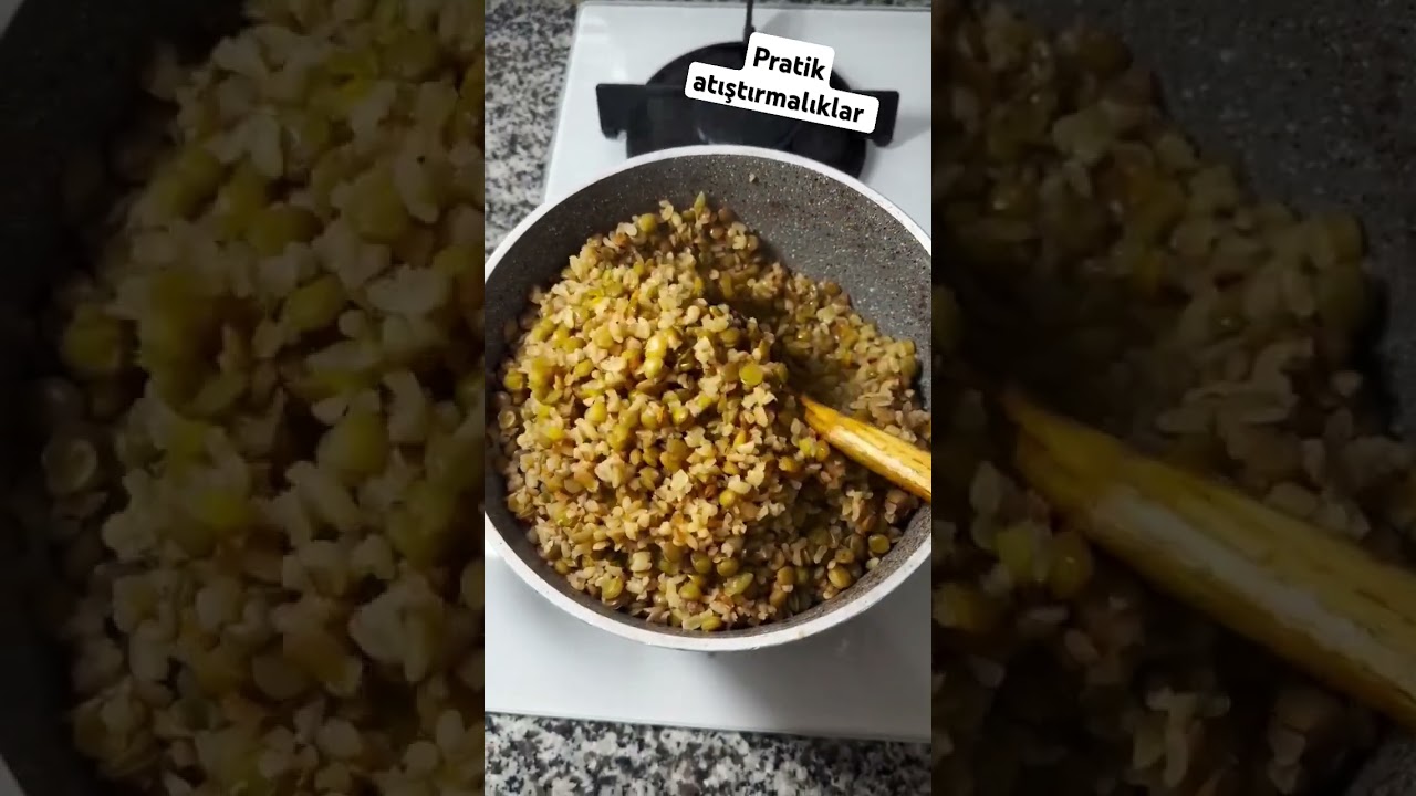 Yeşil mercimek li bulgur pilavı  acılı ezme ve mevsim  Salata #pratiktarifler #lezzetli #yemek