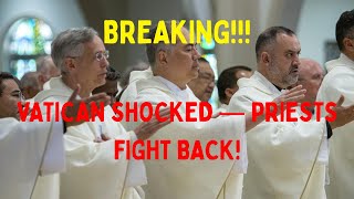 Priests Rise Up Public Act of Reparation Shakes the Vatican After Controversial Document