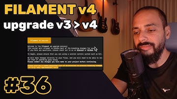Upgrade do Filament v3 para o v4 Beta #filament #laravel #livewire