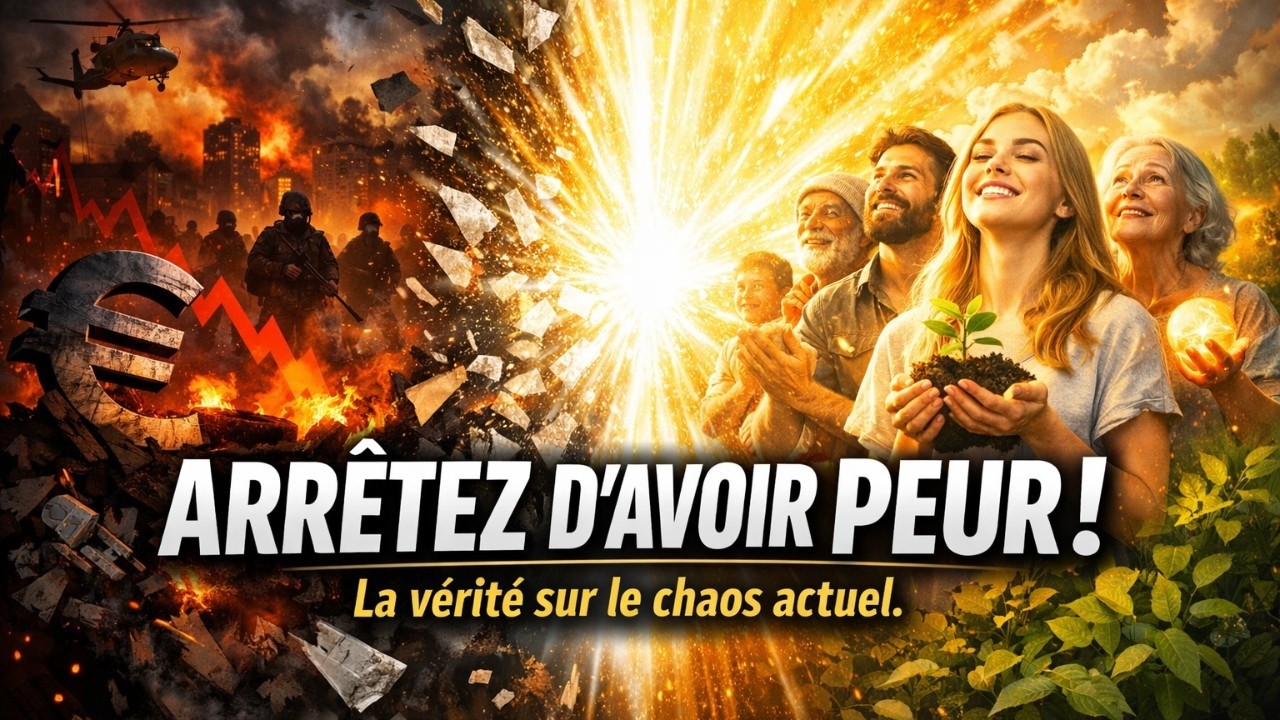 Ne paniquez plus ! Ce qui se prépare est en réalité MAGNIFIQUE