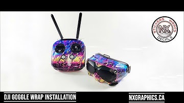 DJI Goggle Wrap Installation
