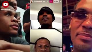 Devin Haney And Jermall Charlo Go At It On IG