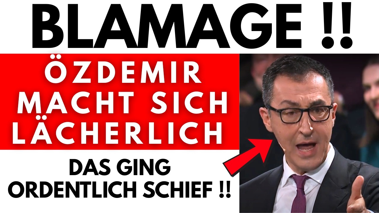 ÖZDEMIR blamiert sich LIVE 🤡 AFD  = RUSSISCHE SPIONE?! DAS musst DU unbedingt sehen! 😂