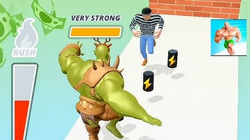 Muscle Rush 💪🏼🔥 Gameplaywalkthrough All Levels Android iOS | CHILL HUB