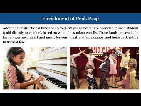 Peak Prep Pleasant Valley Enrollment Webinar!