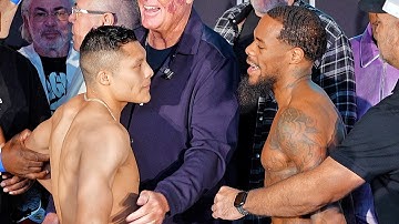 Pitbull Cruz vs Lamont Roach - VOLLEDIGE weging en INTENSE confrontatie