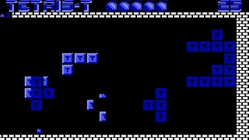 ATARI 8BIT XL XE TETRIS T Zdeněk Zubr Zdenek  Zdenda 2023 CLONE  400 800 600 1200