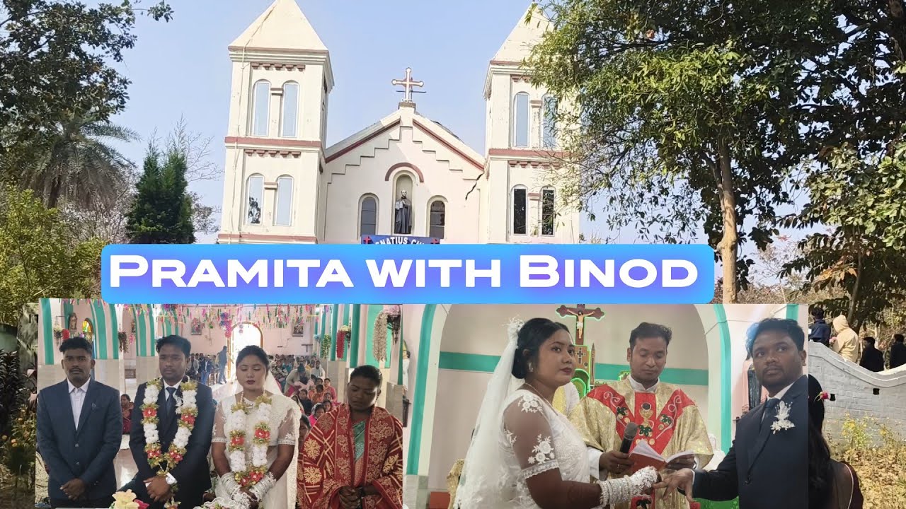 Pramita with Binod//Church Marriage Gaibira//Grand Celebration ✨✨✨💫