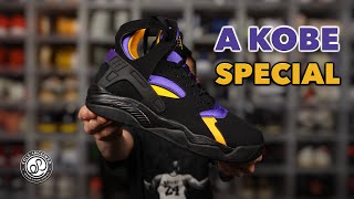 Kobe Bryant Wore the Air Flight Huarache 'Kobe PE' Before He Signed With Nike. Review and On Foot!