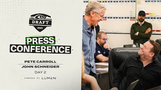 We Drafted Two Grown Men Today | Seahawks 2023 NFL Draft Day 2 Press Conference