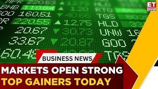 Opening Bell: Sensex Jumps Over 100 Pts, Nifty Above 26,200; RIL, M&M Top Gainers | Business News