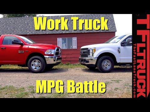 Ford F250 vs Ram 2500: Which HD Work Truck Is The MPG Champ?