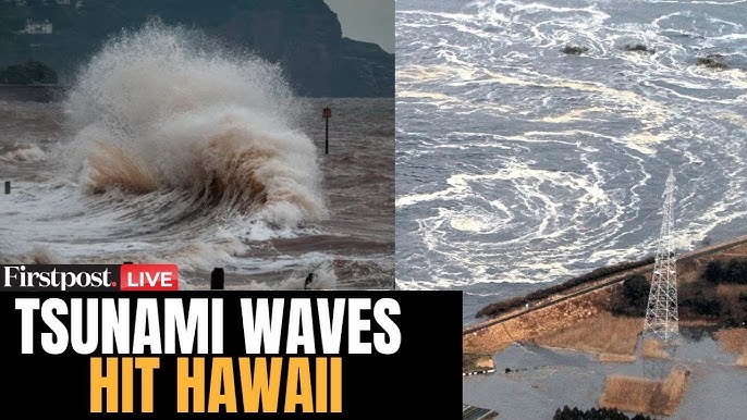 Hawaii Tsunami LIVE: First Wave of Tsunami Hits Hawaii, Alaska | Russia Earthquake | N18G