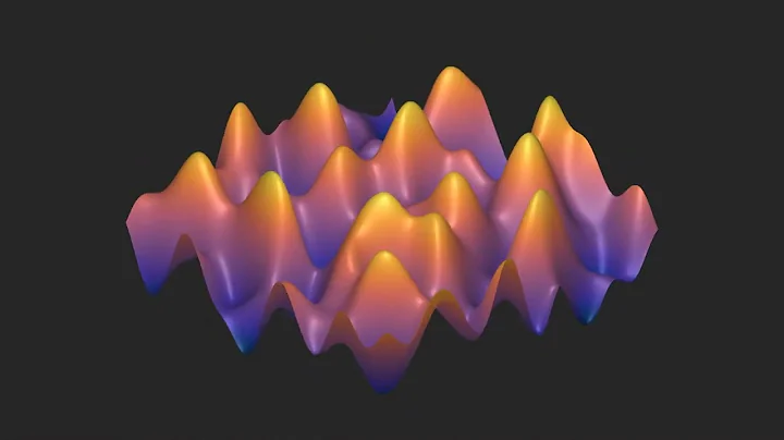 OpenSimplex2 noise (3D surface)