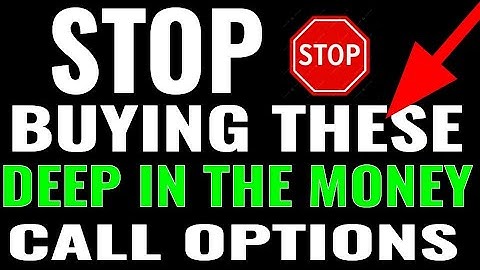 🚨 Deep In The Money Call Options - STOP Buying these - Better Than Stocks - Spend LESS Money in 2025