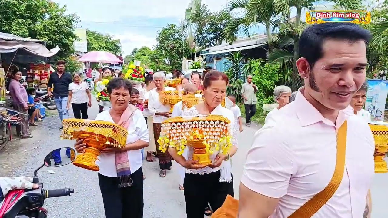 Lễ dâng y kathina chùa Tân Lập cầu ngang 