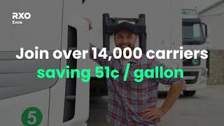 Sign up for the RXO Fuel Card for Truckers