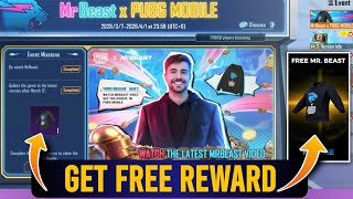 Mr Beast X Pubg Mobile Get Free Reward Mr Beast Event Pubg Mobile