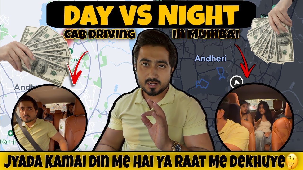 Aaj Dekho DAY vs NIGHT || Ola Uber Me Kab Hogi Jyada Earning💸