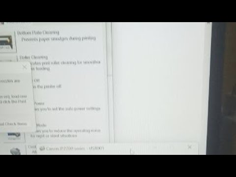 Error printing on canon ip2700 series/Printer Not Responding