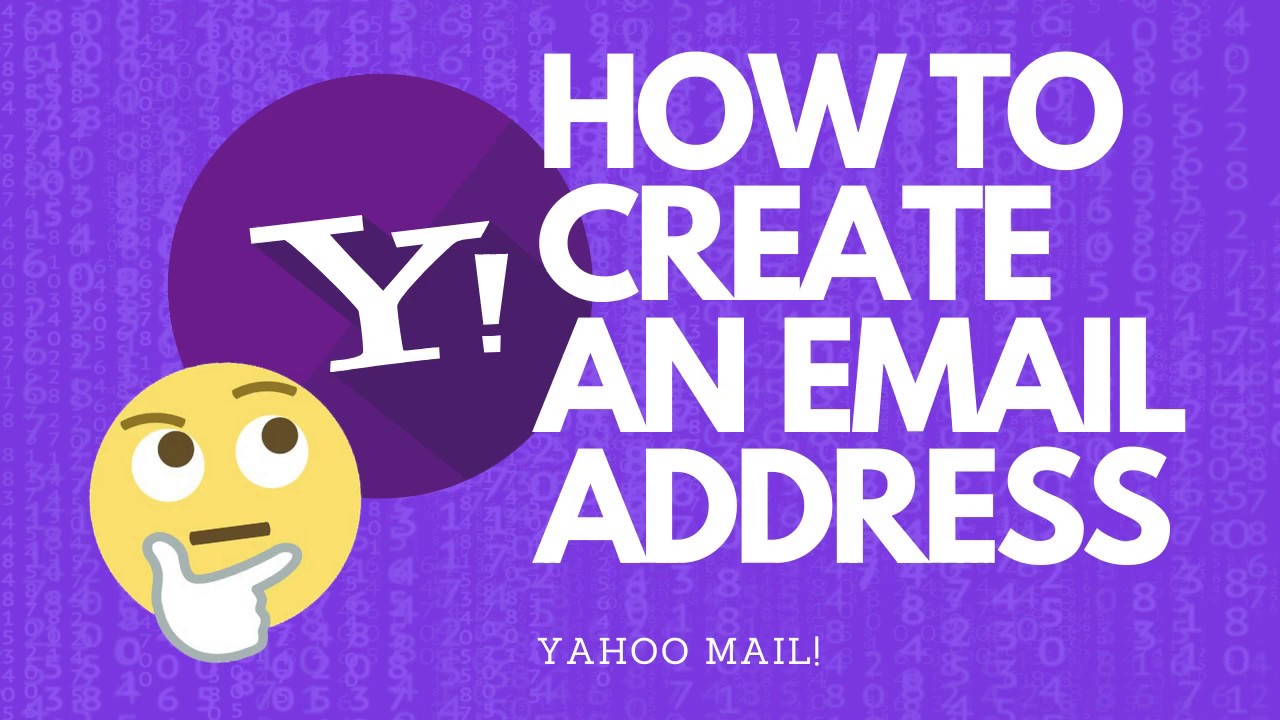 HOW TO CREATE OR SIGNUP AN EMAIL ADDRESS (YAHOO MAIL) - YouTube