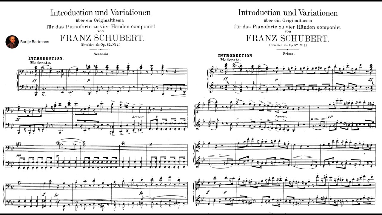 Franz Schubert - Introduction, Variations and Finale, D. 968a