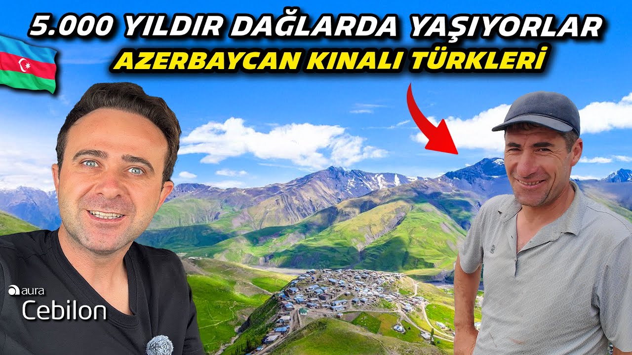 Азербайджанские турки, живущие в горах 5000 лет - вот эти плато!!!