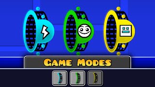 Si hubiera nuevos modos de juego en Geometry Dash