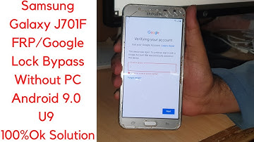 Samsung Galaxy J701F FRP/Google Lock Bypass Without PC Android 9.0 U9 100%Ok Solution