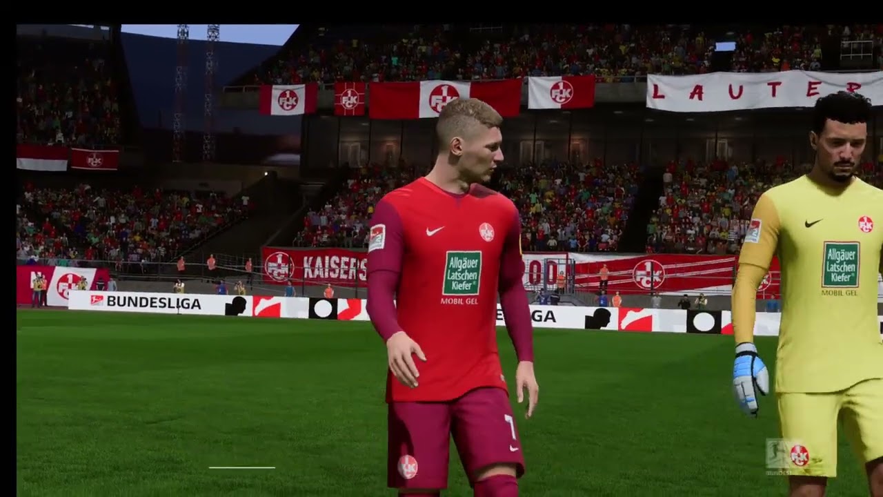 FIFA 24 Fortina Düsseldorf vs 1 FC Kaiserslautern