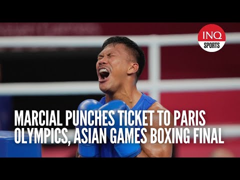 Eumir Marcial punches ticket to Paris Olympics, Asian Games boxing final